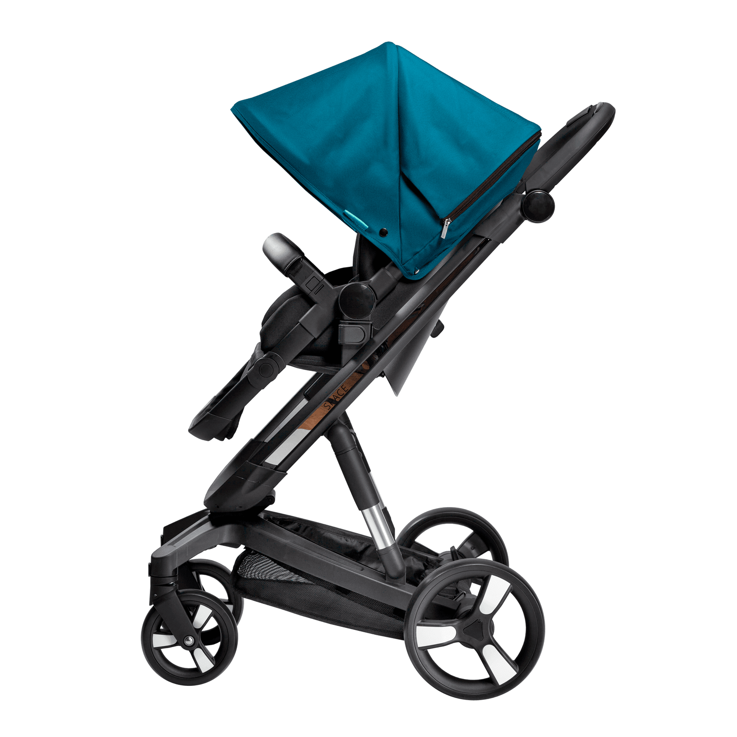 Carucior Bebumi Space (Green) Carucior sport, Bebumi Space, Green-Negru fotografia produsului View 5 L