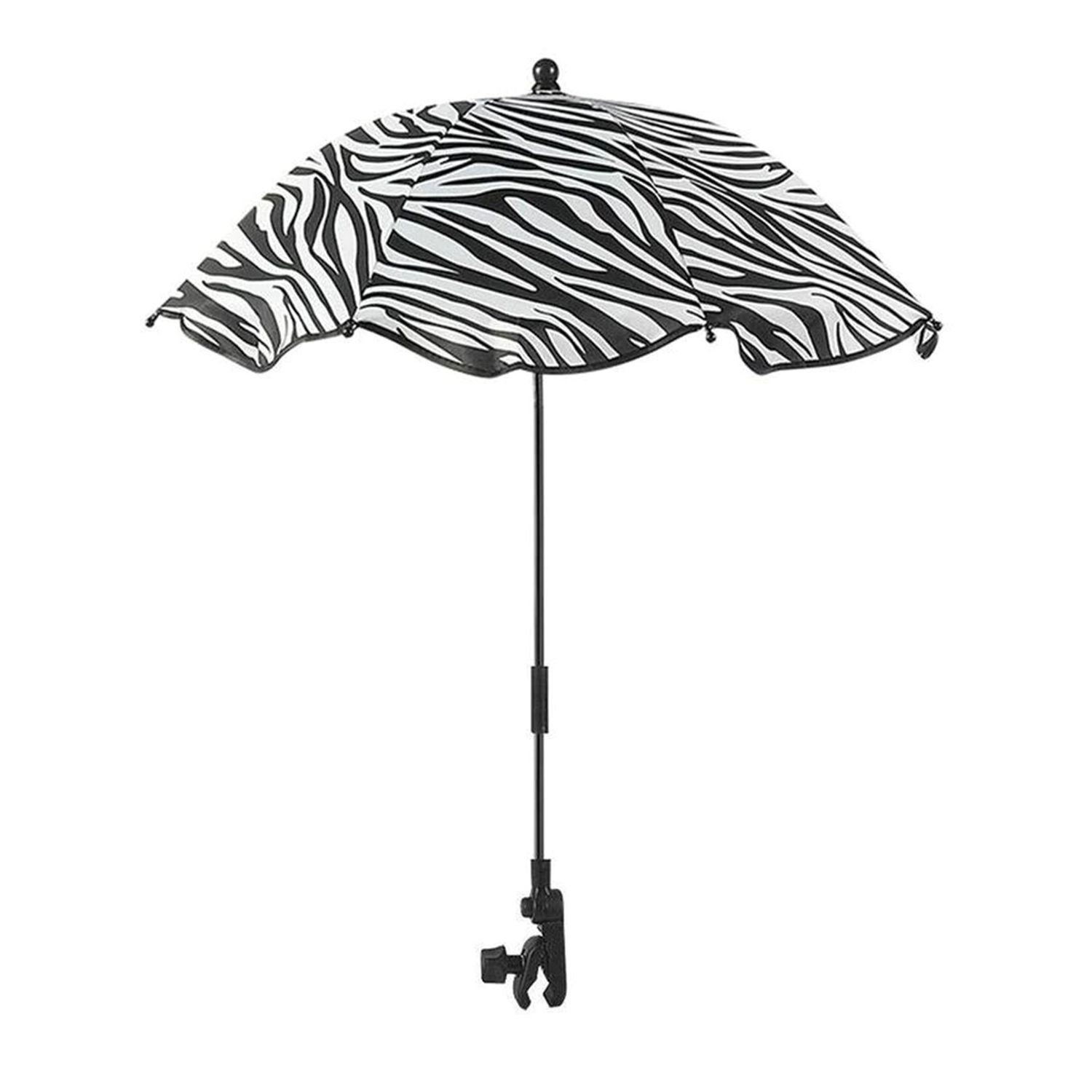 Umbrela pentru carucior, Imprimeu Zebra, 65.5cm fotografia produsului