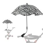 Umbrela pentru carucior, Imprimeu Zebra, 65.5cm fotografia produsului View 2 S