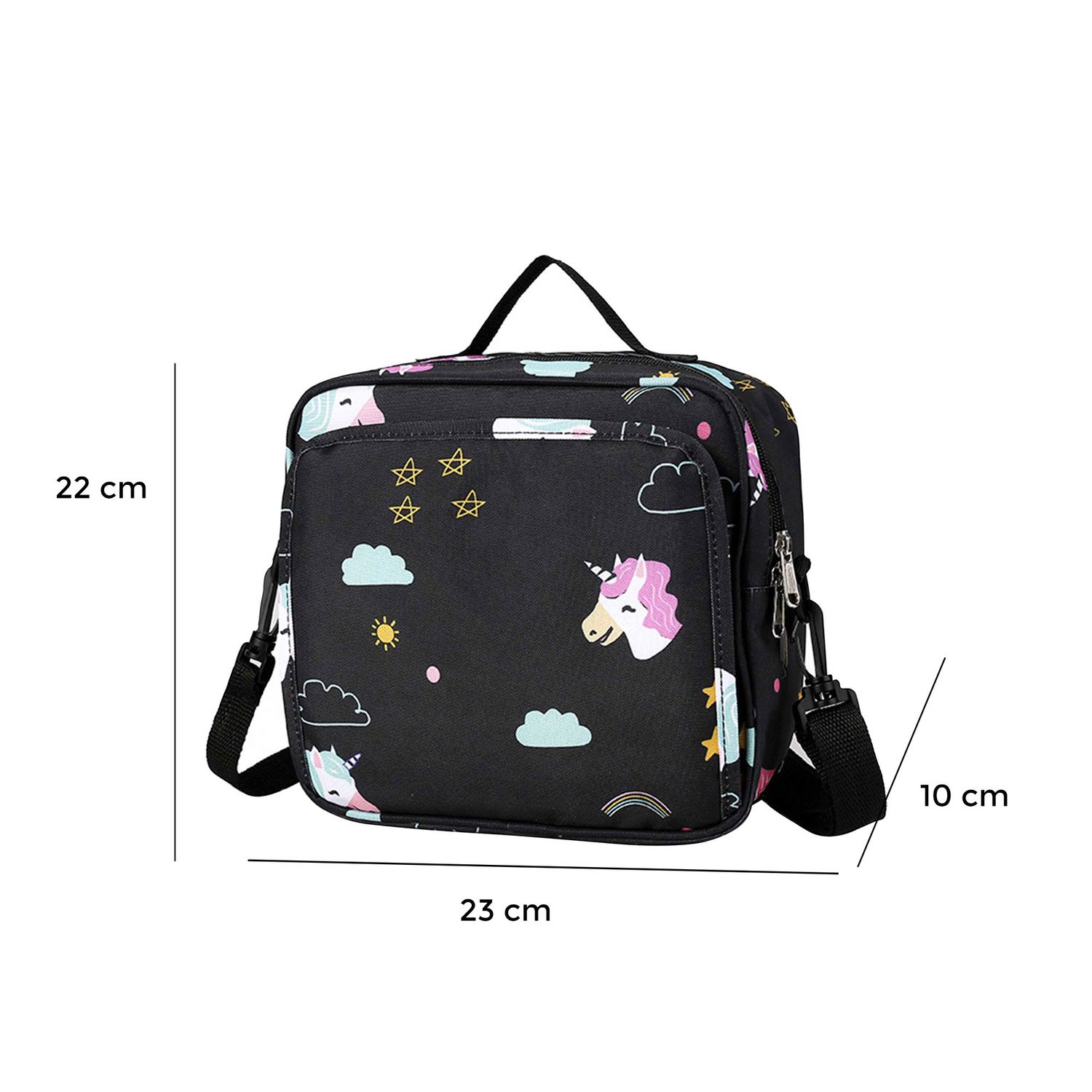 Geanta pentru mamici W (negru) Geanta pentru mamiciBebumi W Negru fotografia produsului View 2 L