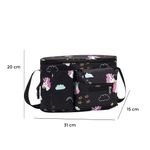 Geanta pentru mamici Q (black) Geanta pentru mamiciBebumi Q-Black fotografia produsului View 2 S