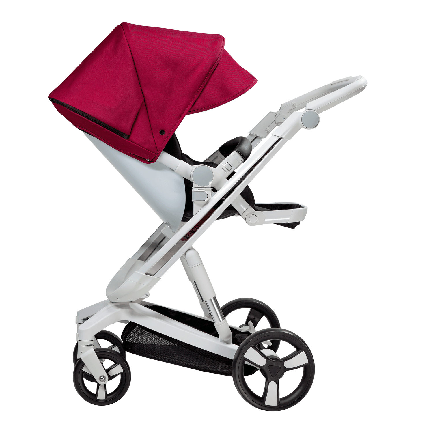 Carucior Bebumi Space 2 in 1 (Ruby) Carucior sport, Bebumi Space 2 in 1, Ruby-Alb fotografia produsului View 9 L