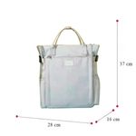 Geanta pentru mamici J (gray) Geanta pentru mamiciBebumi J Gray fotografia produsului View 2 S