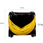 Carucior Bebumi Easy (Galben) Carucior sport,Bebumi Easy, Galben fotografia produsului View 7 S