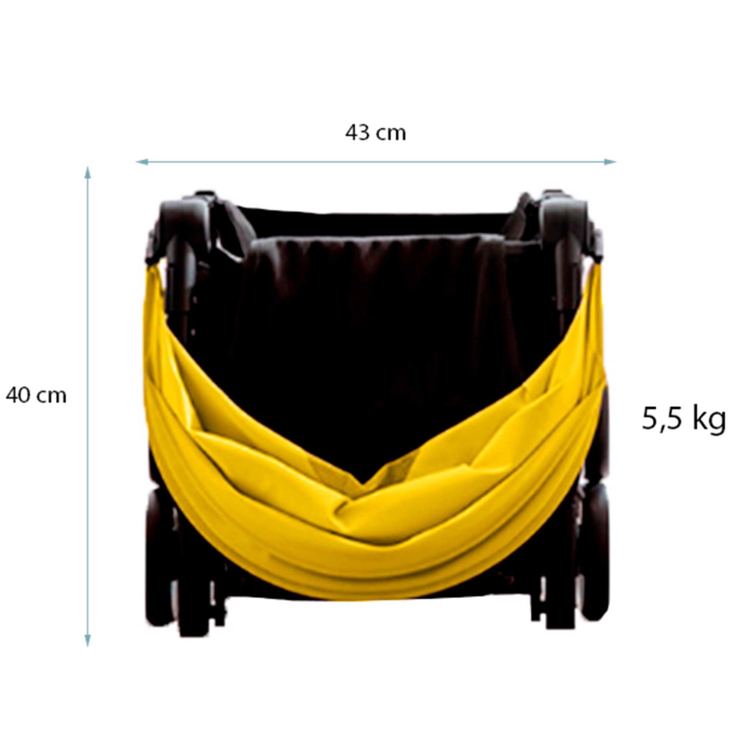 Carucior Bebumi Easy (Galben) Carucior sport,Bebumi Easy, Galben fotografia produsului View 7 L