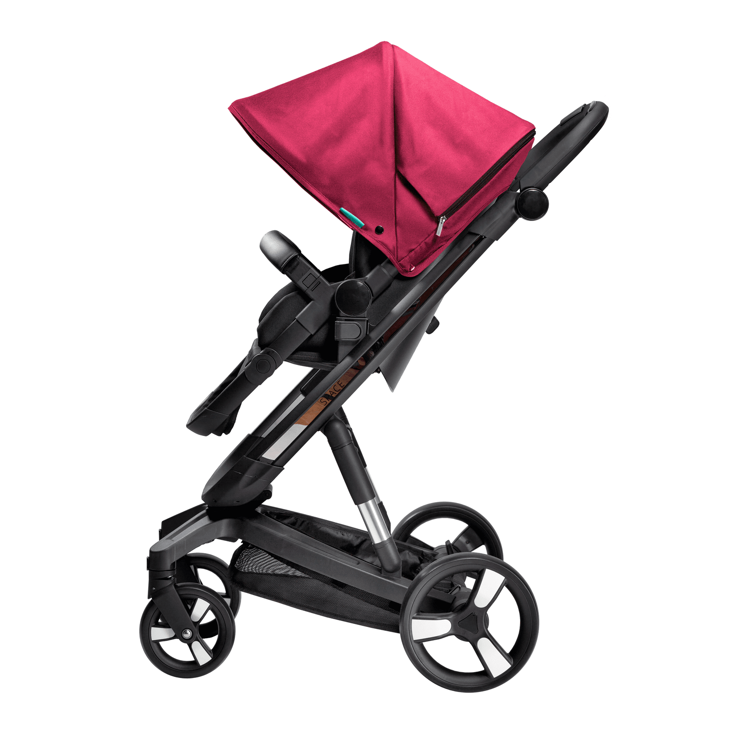Carucior sport, Bebumi Space, Ruby-Negru fotografia produsului View 2 L