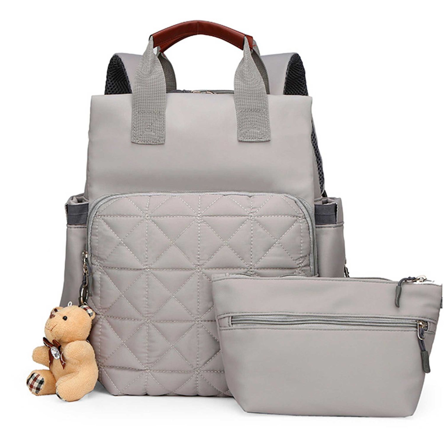 Geanta pentru mamici K (gray) Geanta pentru mamiciBebumi K Gray fotografia produsului