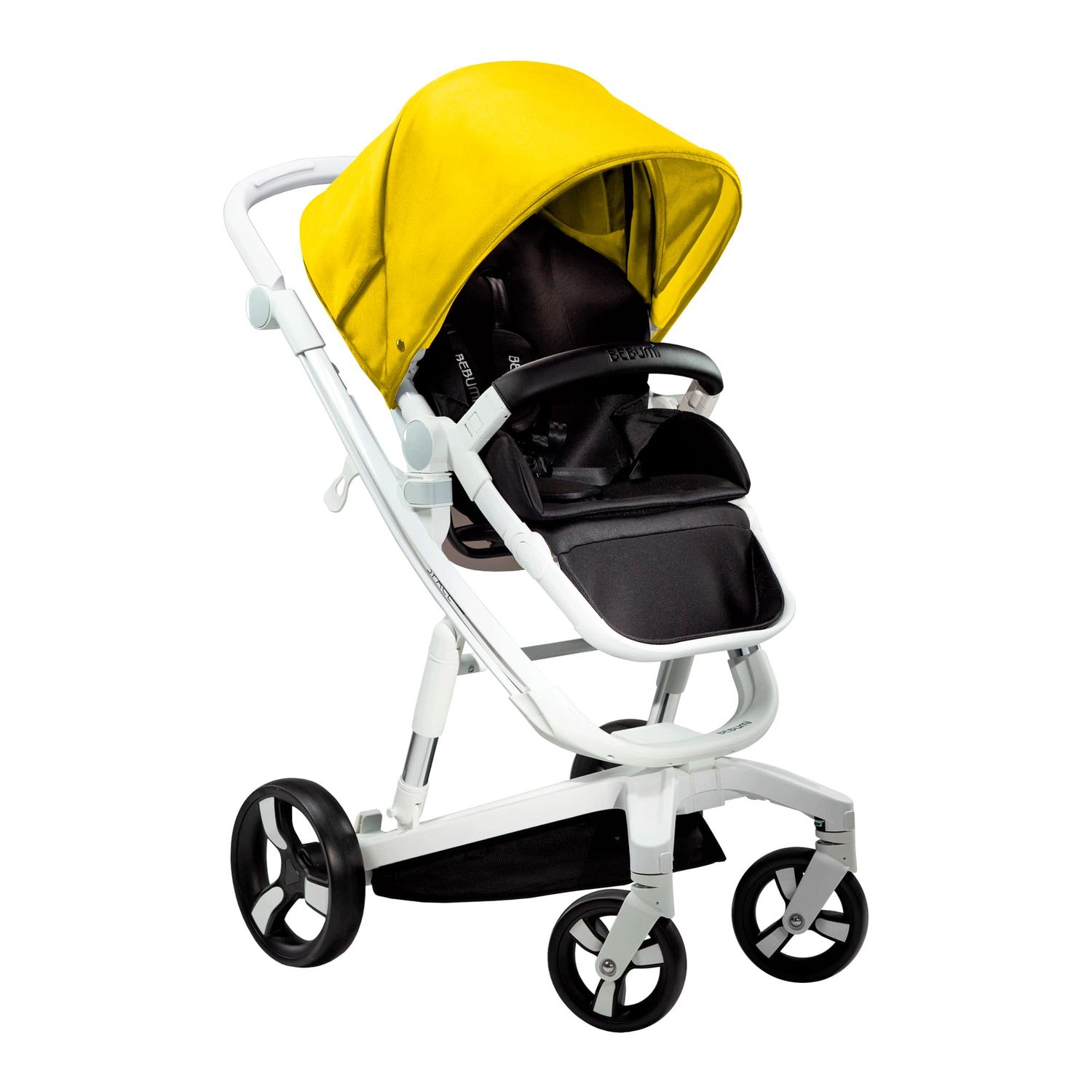 Carucior Bebumi Space Eco 2 in 1 (Yellow) Carucior sport, Bebumi Space Eco 2 in 1, Yellow-Alb fotografia produsului View 9 L