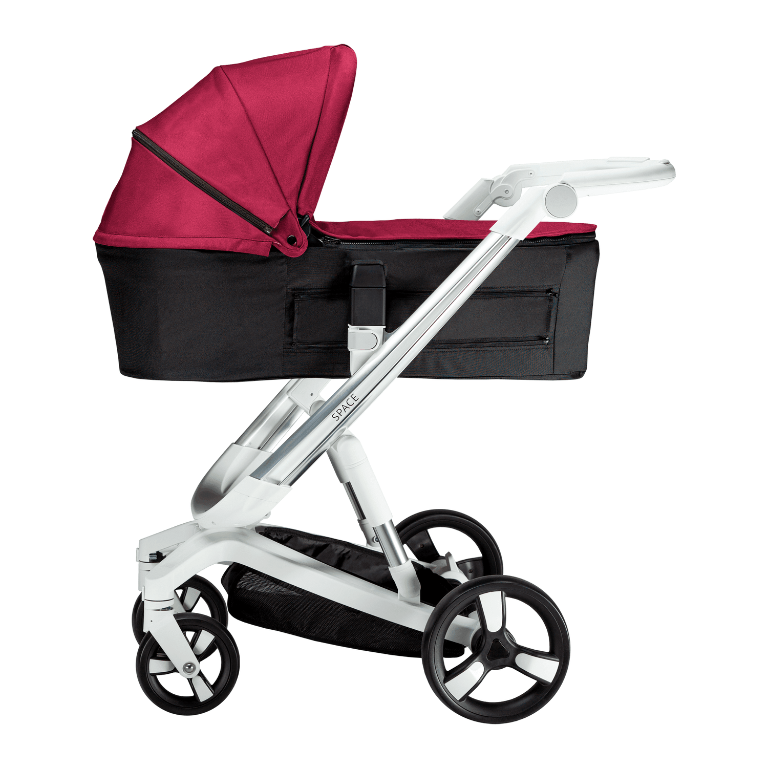 Carucior Bebumi Space 3 in 1 (Ruby) Carucior sport, Bebumi Space 3 in 1, Ruby-Silver fotografia produsului