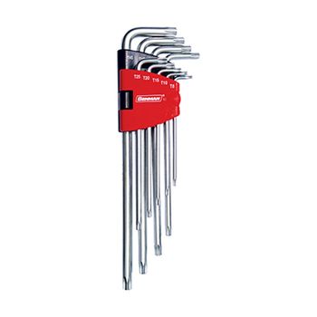 Set chei benman 70402 extra lungi varf torx 9 buc