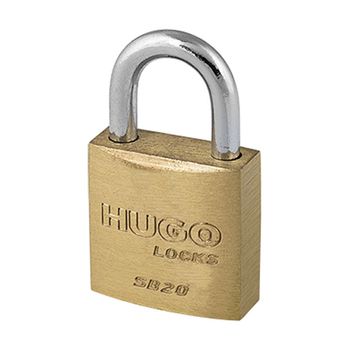 Lacat alama hugo 60282 20 mm diametru brat 3.5 mm 3 chei