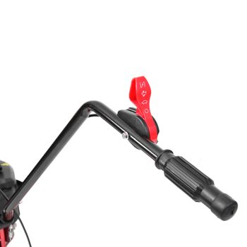 Motosapa hecht 761 putere 3.5 cp latime de lucru 36 cm 34 kg