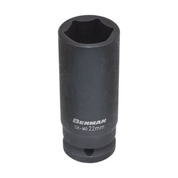 Cheie tubulara de impact adanca benman 70668 1 2 inch lungime 78 mm dimensiune 32 mm