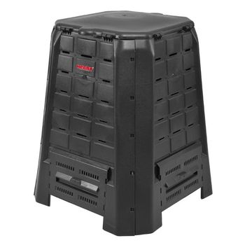 Compostor hecht 4600 600l 80 x 80 x 108 cm negru