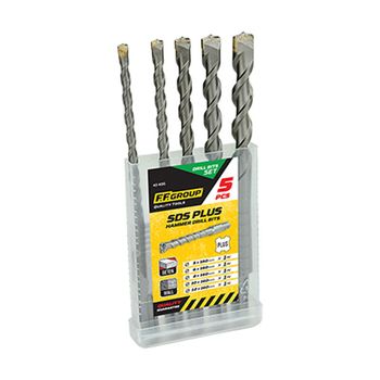 Set 5 burghie ff group 43406, cu prindere sds-plus