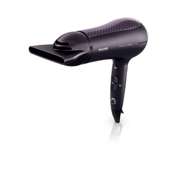 Uscator philips hp8260/00, 2300 w, 2 trepte viteza, 3 setari de temperatura, ionizare, negru