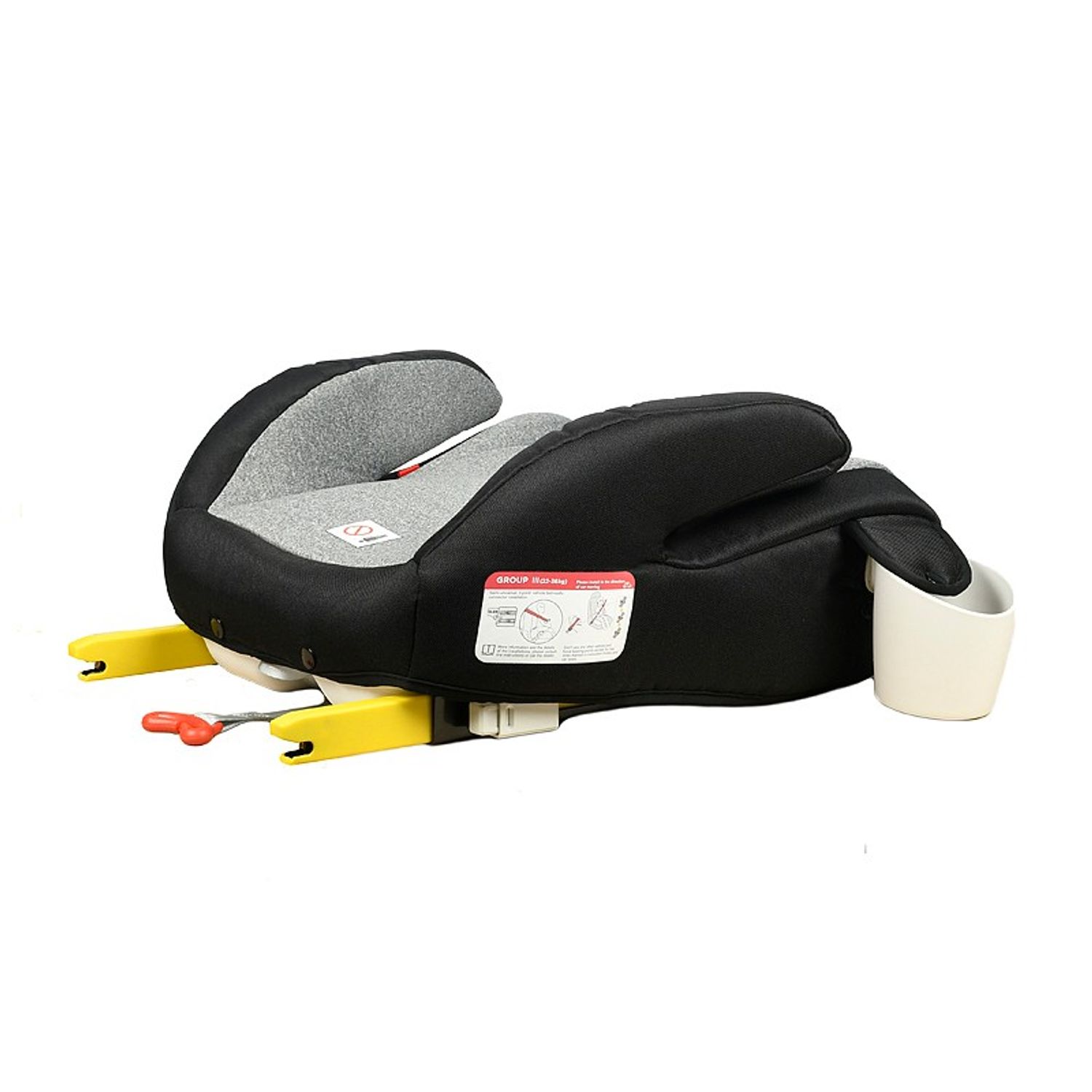 Inaltator auto ISOFIX Hero BUF BOOF DuoGrey fotografia produsului View 3 L