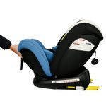 Scaun auto Mandara cu Isofix BUF BOOF Blue fotografia produsului View 3 S