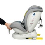 Scaun Auto Tweety Plus DELUXE BUF BOOF Light Blue cu Isofix rotativ 360 grade 0 36 kg fotografia produsului View 4 S