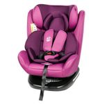Scaun Auto Tweety Purple cu Isofix rotativ 360 grade BUF BOOF 0 36 kg baza neagra fotografia produsului View 2 S