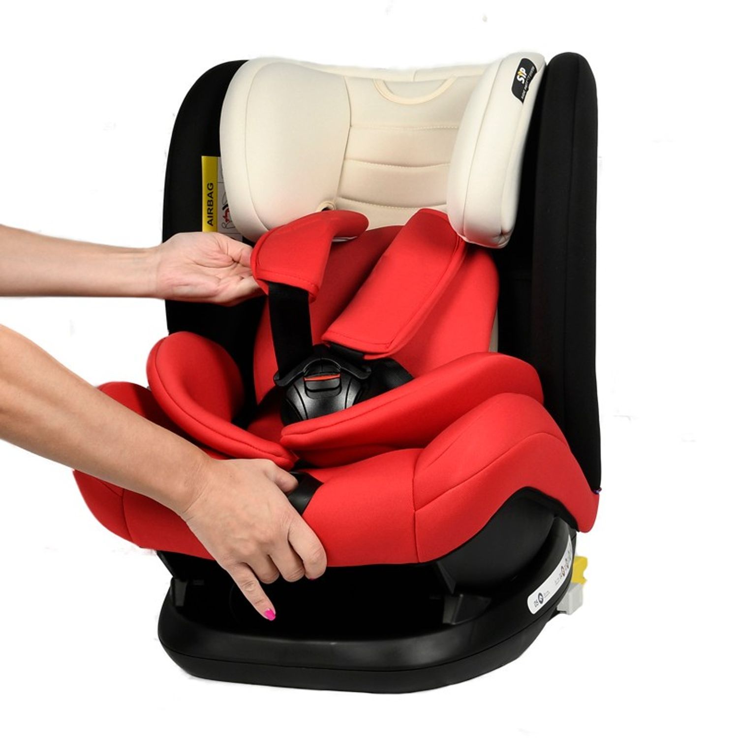Scaun auto Mandara cu Isofix Crocodile Red fotografia produsului View 4 L