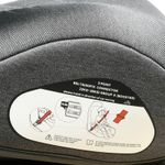Inaltator auto ISOFIX Max Deluxe BUF BOOF DarkGrey fotografia produsului View 3 S