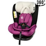 Scaun Auto Tweety Mandara Purple cu Isofix rotativ 360 grade 0 36 kg baza neagra fotografia produsului View 5 S