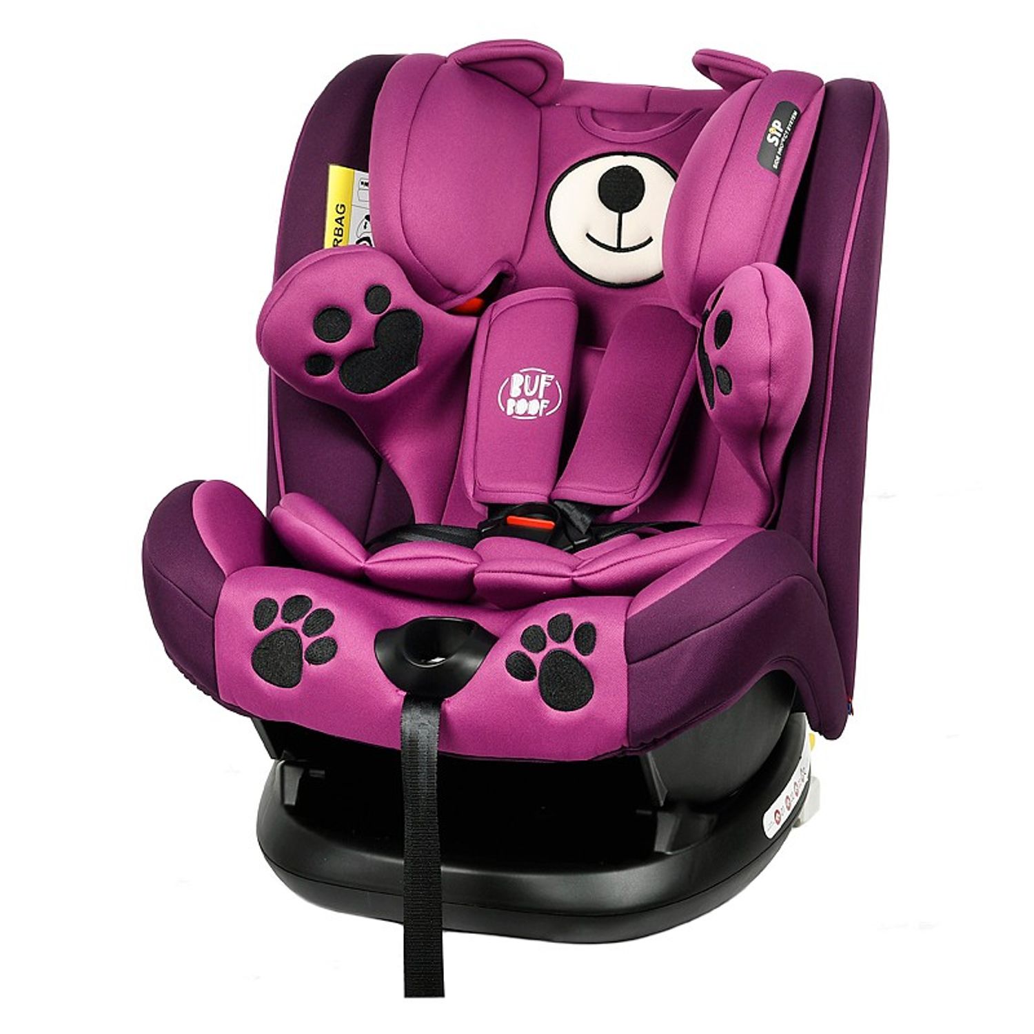 Scaun auto Mos Martin BUF BOOF cu ISOFIX Purple 137 grade pozitie somn 0-36 kg fotografia produsului