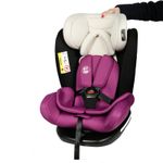 Scaun Auto Tweety Mandara Purple cu Isofix rotativ 360 grade 0 36 kg baza neagra fotografia produsului View 6 S
