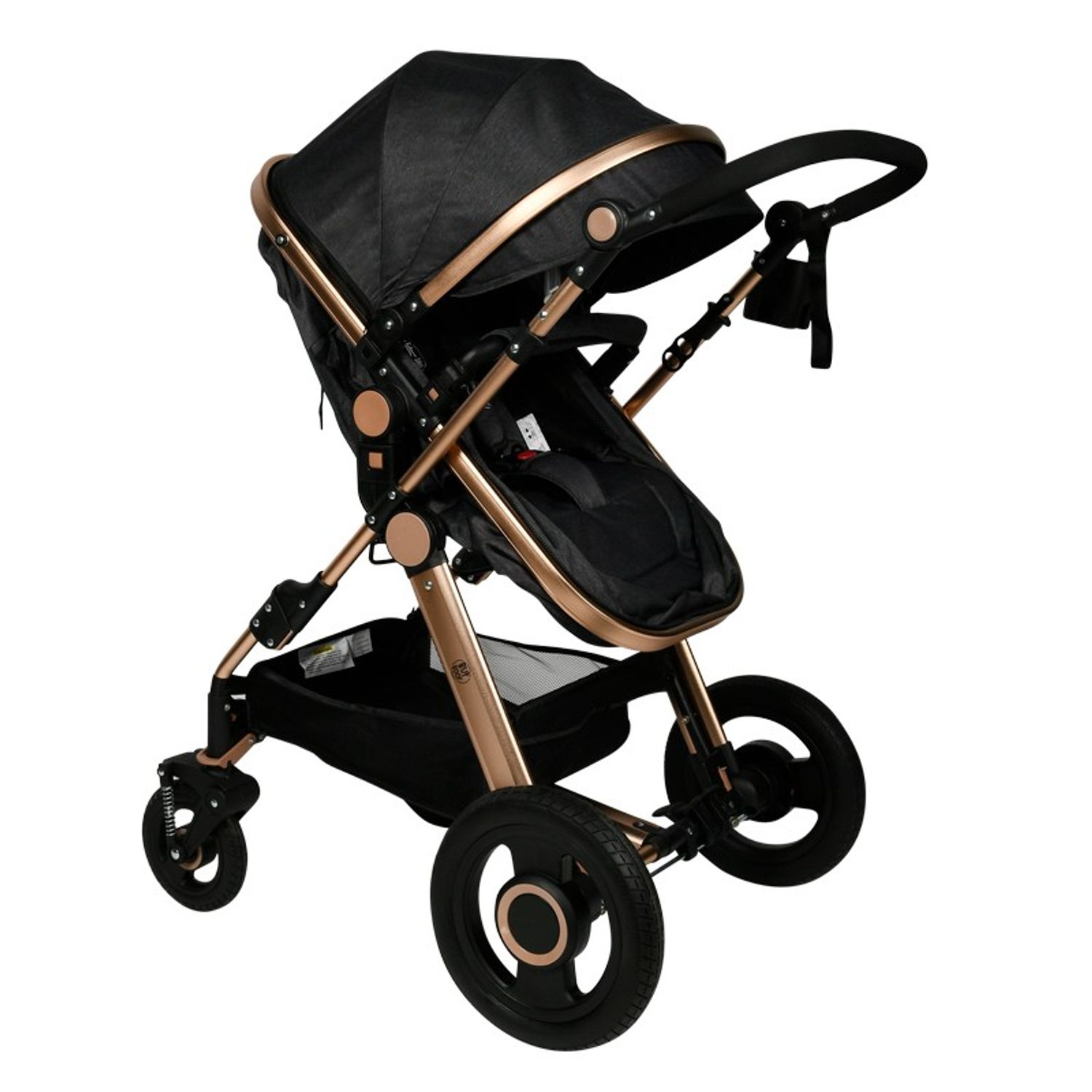 Carucior 2 in 1 reversibil S-18 BUF BOOF Dark Grey 0 36 luni fotografia produsului View 4 L