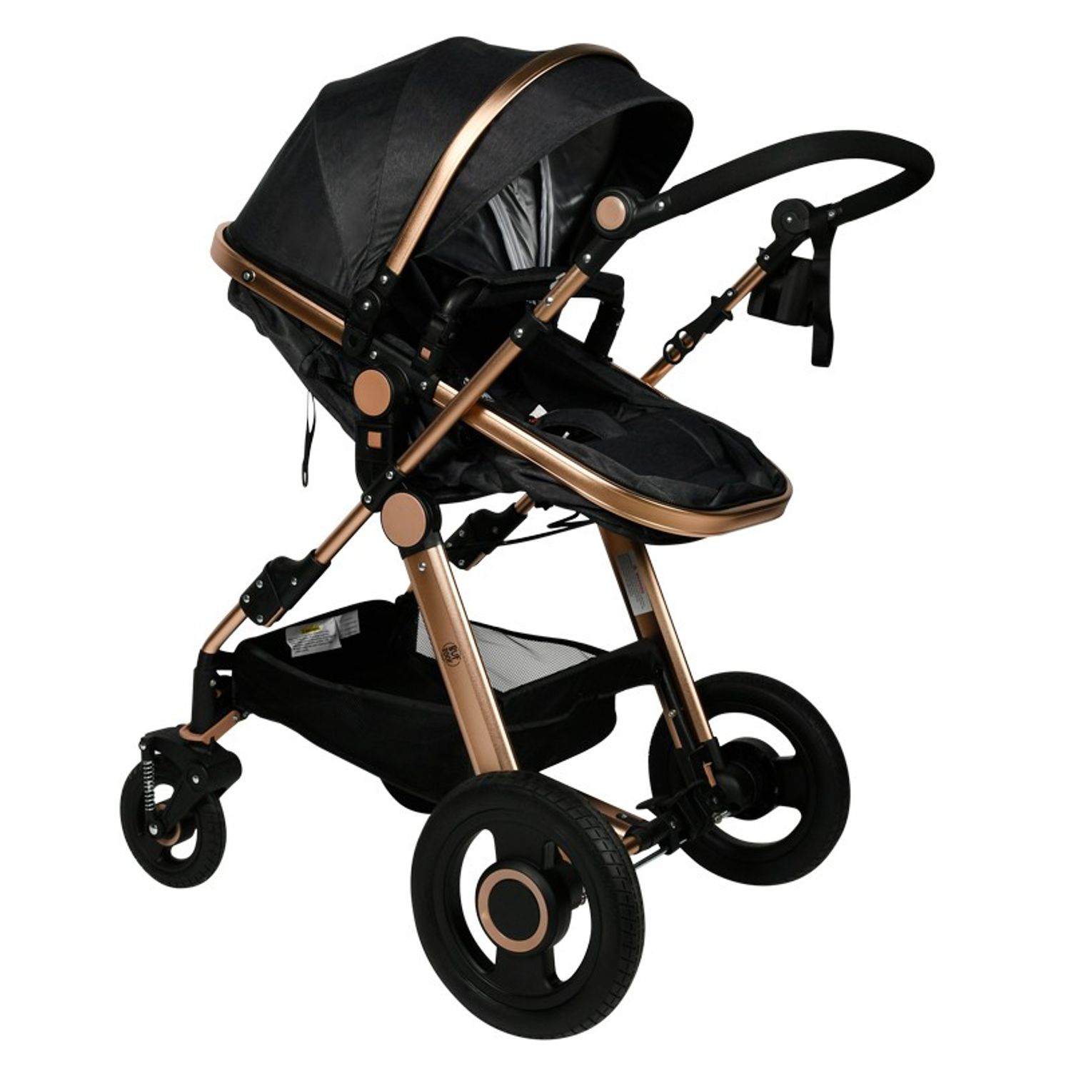 Carucior 2 in 1 reversibil S-18 BUF BOOF Dark Grey 0 36 luni fotografia produsului View 6 L