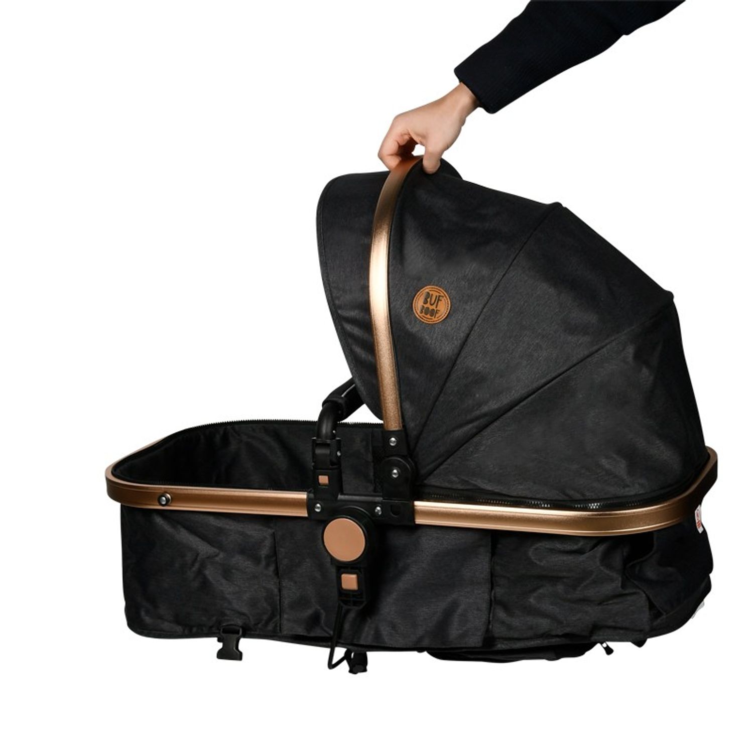 Carucior 2 in 1 reversibil S-18 BUF BOOF Dark Grey 0 36 luni fotografia produsului View 2 L