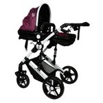 Carucior 2 in 1 reversibil X2 Purple 0 36 luni BUF BOOF fotografia produsului View 4 S