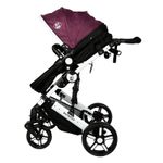 Carucior 2 in 1 reversibil X2 Purple 0 36 luni BUF BOOF fotografia produsului