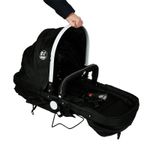Carucior 2 in 1 reversibil X2 Black 0 36 luni BUF BOOF fotografia produsului View 2 S