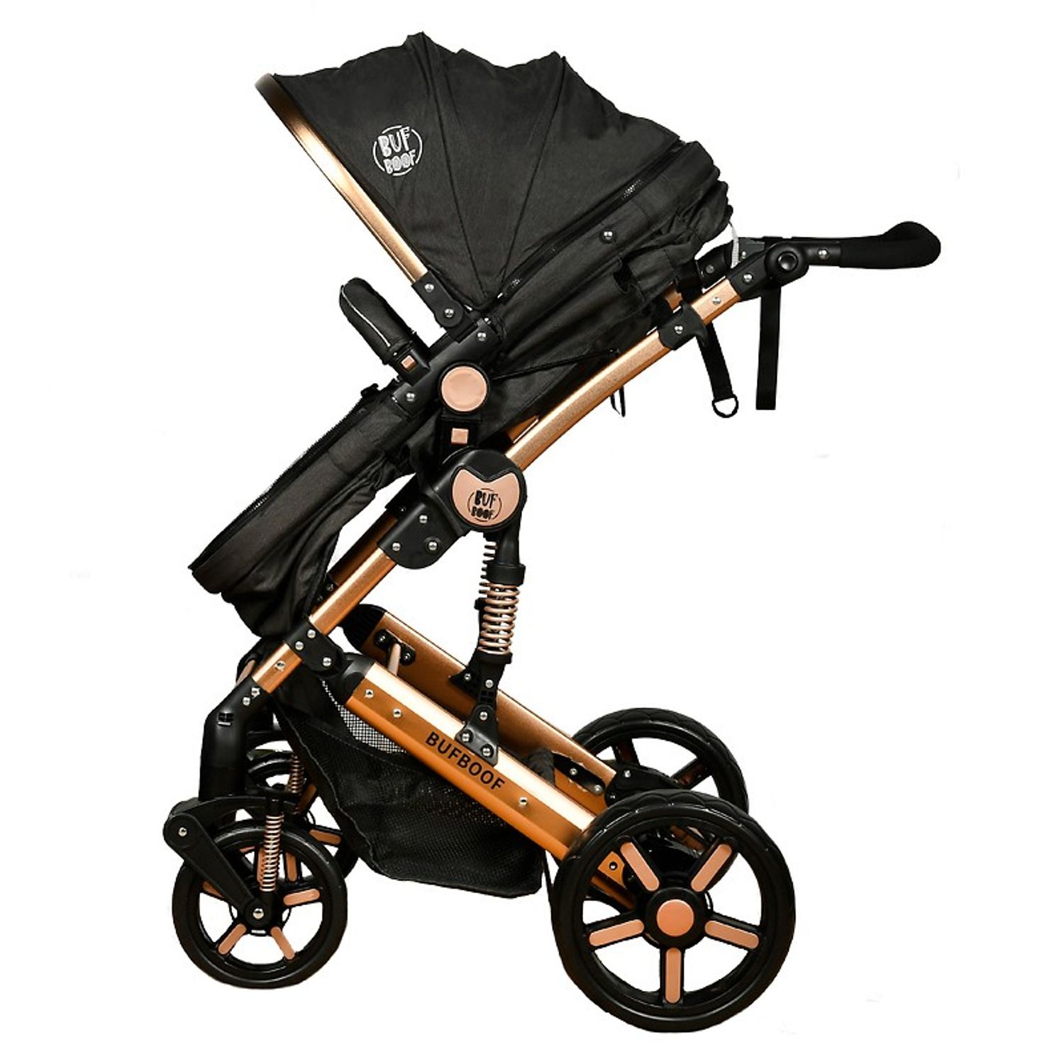 Carucior 2 in 1 reversibil X-2 Plus BUF BOOF Grey Jeans 0 36 luni fotografia produsului View 4 L