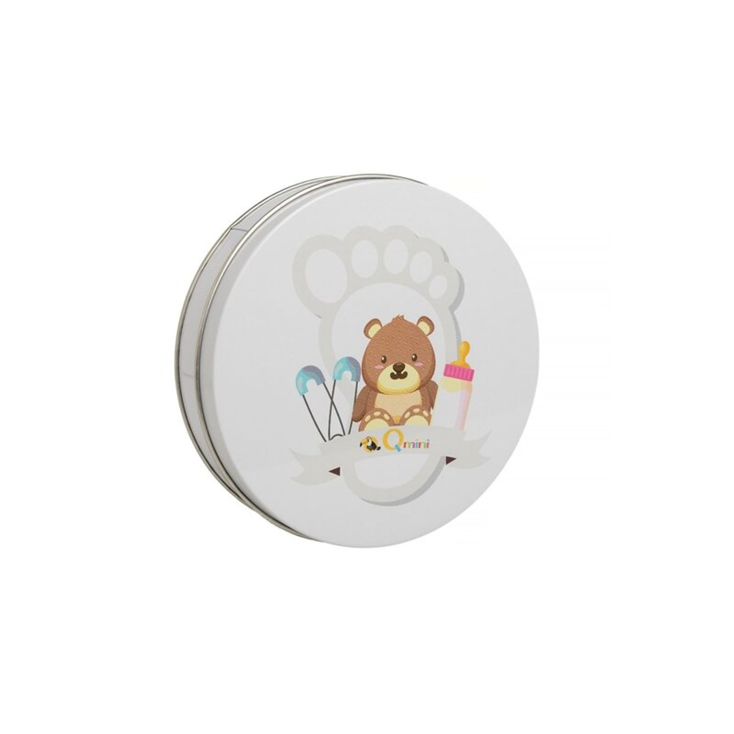 Qmini - Cutie amprenta mulaj, My First Memory Box, Alb fotografia produsului