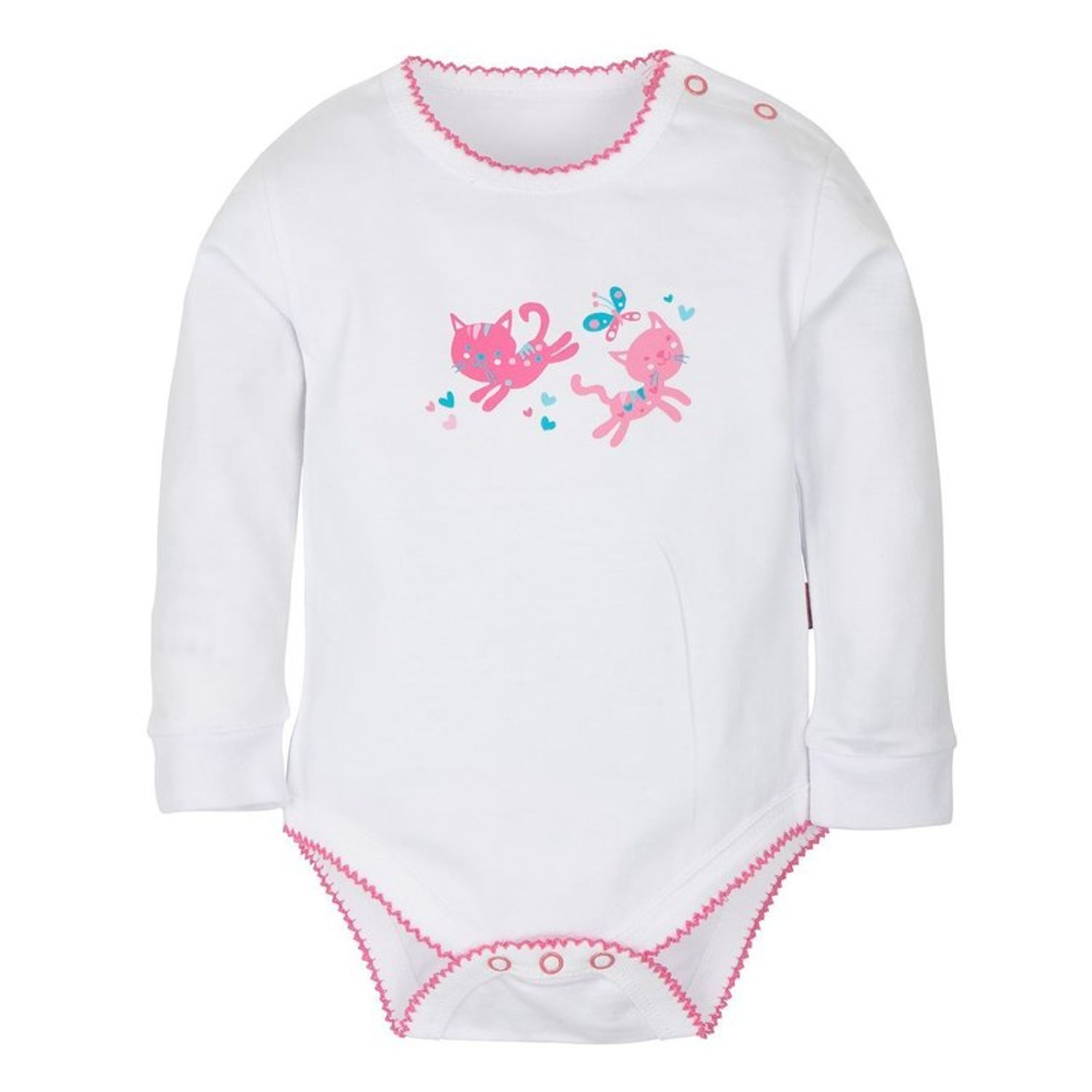 Gmini Body cu maneca lunga White Kitty 80 fotografia produsului