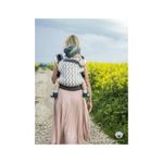 Luna Dream - Marsupiu ergonomic 2 in 1, Zig Zag, Gold fotografia produsului