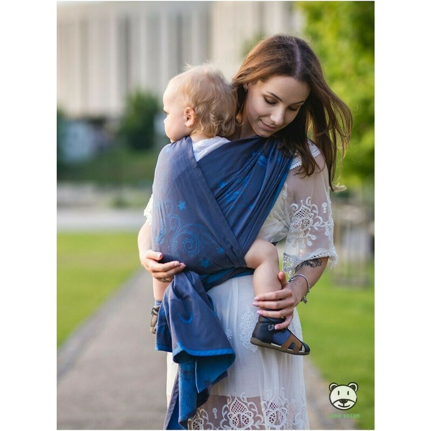 Luna Dream - Sling 3.6 m, Jeans Jacquard fotografia produsului View 5 L