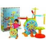 Lean Toys - Set tobe si microfon cu scaunel pentru copii fotografia produsului