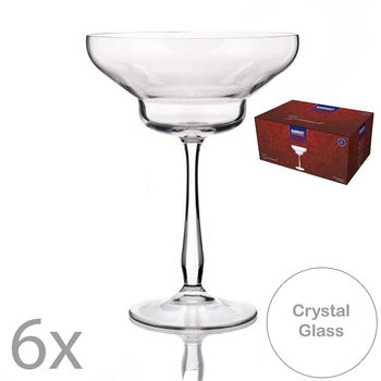 Set 6 pahare cocktail, bohemia cristal, banquet margarita, 380 ml