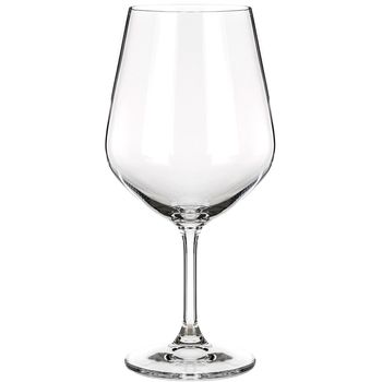 Set 6 pahare vin alb/rosu/roze, bohemia cristal, banquet magnum marta collection, 810 ml