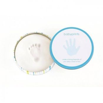 Pearhead - cutiuta rotunda pentru mulaj manuta sau piciorus - bleu