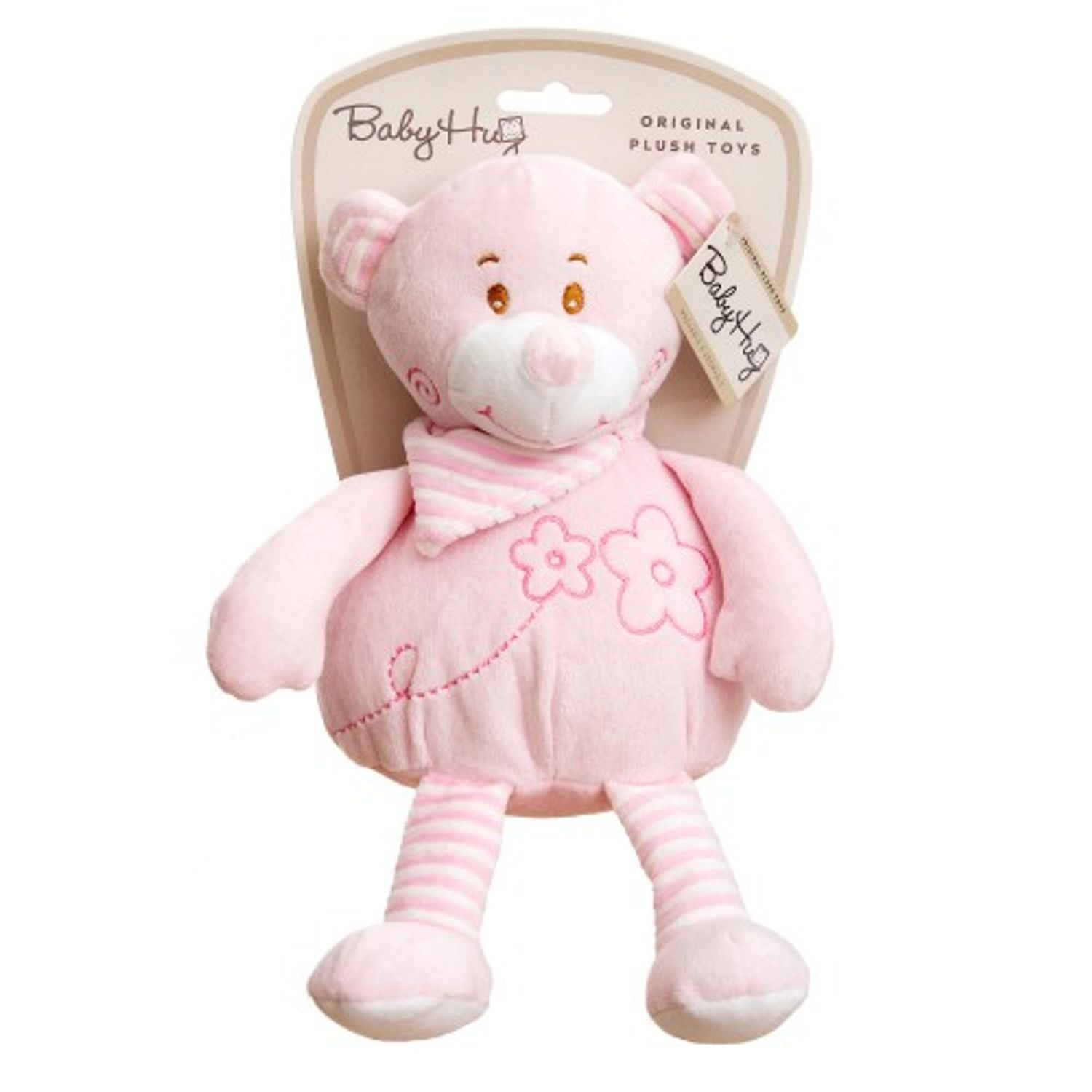Baby Hug - Ursulet roz moale din plus fotografia produsului