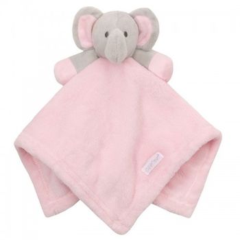Paturica jucarie bebe cu elefantel roz baby town