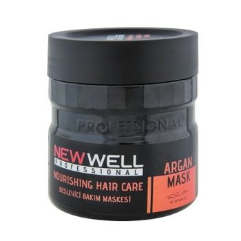 Masca de par profesionala cu argan new well