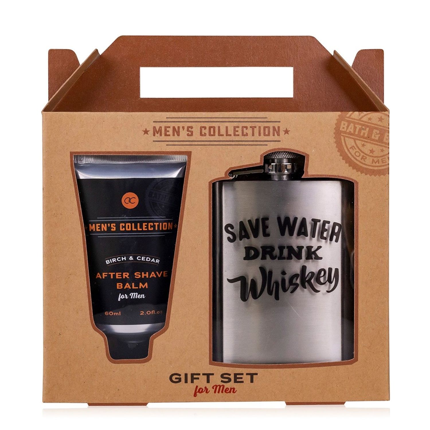 Set cadou gel de dus Accentra Men's Collection & sticla whiskey fotografia produsului