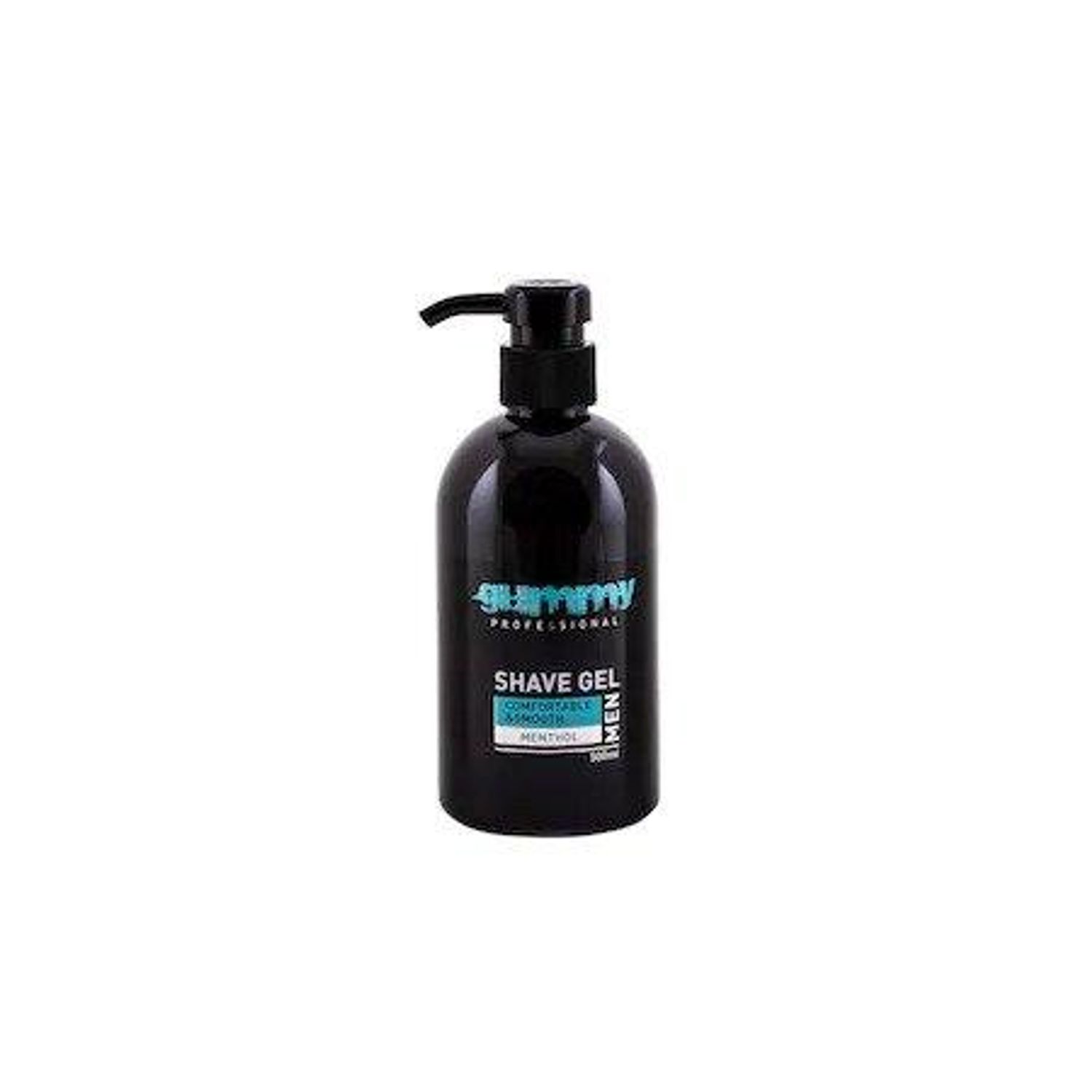 Gel de ras Gummy cu mentol cu efect calmant Negru fotografia produsului