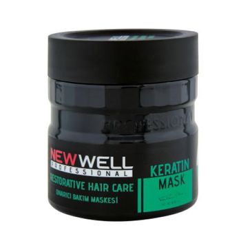 Masca de par profesionala cu keratina new well